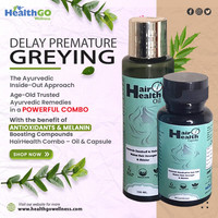 Hair Follicles Growth Booster | Ayurvedic Oil And Capsule – Stimulates hair roots & boost growth